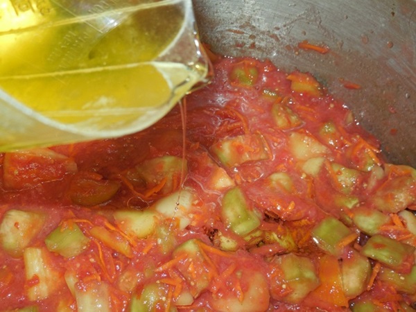 겨울을위한 토마토 샐러드