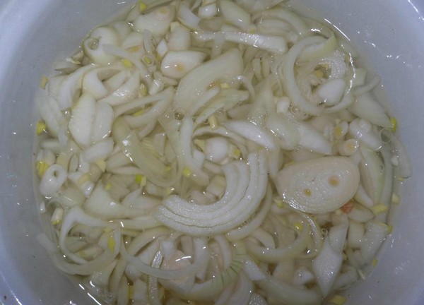닭 위장 샐러드