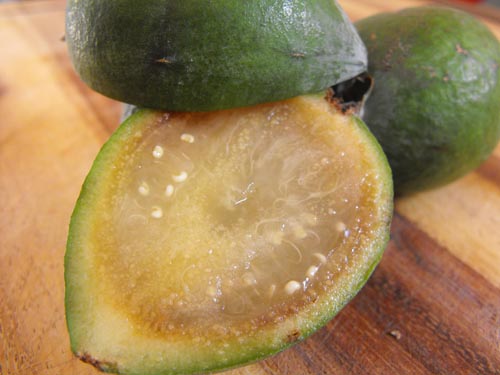 겨울철 feijoa의 젤리, 사진이있는 요리법